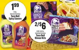 Superlo Foods Taco Bell Spicy Sauces offer