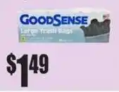 SuperFresh Good sense large trash bags offer