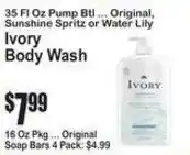 SuperFresh Ivory body wash offer