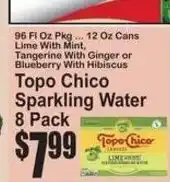 SuperFresh Topo Chico Sparkling Water offer