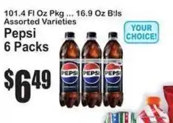 SuperFresh Pepsi 6 Packs offer