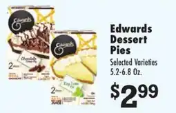 Superlo Foods Edwards dessert pies offer