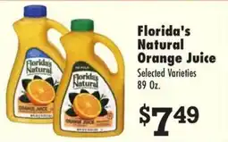 Superlo Foods Florida's Natural Orange Juice offer