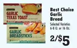 Superlo Foods Best Choice Garlic Bread offer