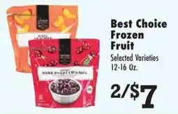 Superlo Foods Best Choice Frozen Fruit offer