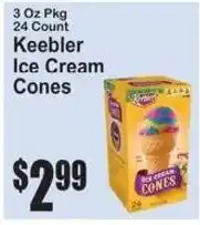 SuperFresh Keebler ice cream cones offer