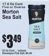 SuperFresh Morton sea salt offer