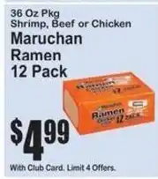 SuperFresh Maruchan Ramen offer
