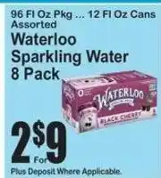 SuperFresh Waterloo Sparkling Water offer
