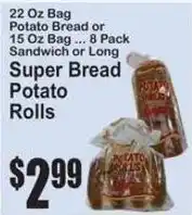 SuperFresh Super Bread Potato Rolls offer