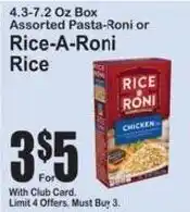 SuperFresh Rice-A-Roni offer
