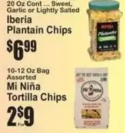 SuperFresh Iberia Plantain Chips offer