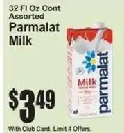SuperFresh Assorted Parmalat Milk offer