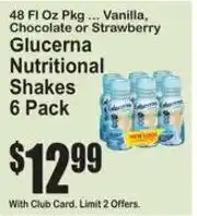 SuperFresh Glucerna Nutritional Shakes offer