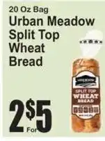 SuperFresh Urban Meadow Split Top Wheat Bread offer