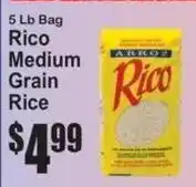 SuperFresh Rico medium grain rice offer