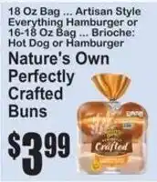 SuperFresh Nature's Own Perfectly Crafted Buns offer