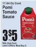 SuperFresh Pomi tomato sauce offer