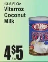 SuperFresh Vitarroz Coconut Milk offer