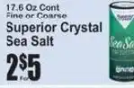 SuperFresh Superior Crystal Sea Salt offer