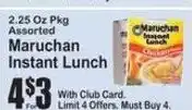 SuperFresh Maruchan instant lunch offer
