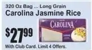 SuperFresh Carolina Carolina Jasmine Rice offer