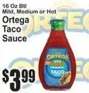 SuperFresh Ortega taco sauce offer