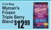 SuperFresh Wyman's Frozen Triple Berry Blend offer