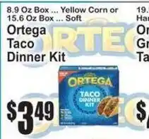 SuperFresh Ortega taco dinner kit offer