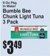 SuperFresh Bumble Bee chunk light tuna offer