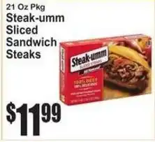 SuperFresh Steak-umm Sliced Sandwich Steaks offer