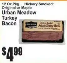 SuperFresh Urban Meadow Turkey Bacon offer