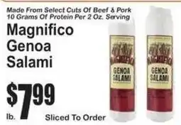SuperFresh Magnifico Genoa Salami offer
