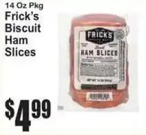 SuperFresh Frick's Biscuit Ham Slices offer