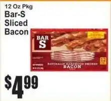 SuperFresh Bar-s sliced bacon offer