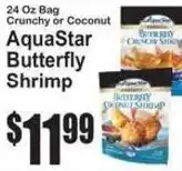 SuperFresh AquaStar Butterfly Shrimp offer