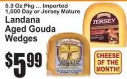 SuperFresh Landana Aged Gouda Wedges offer