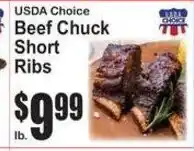 SuperFresh Usda Choice Beef Chuck Short Ribs offer