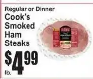 SuperFresh Cook's Smoked Ham Steaks offer
