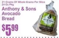 SuperFresh Anthony & Sons Avocado Bread offer