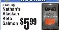 SuperFresh Nathan's alaskan keto salmon offer