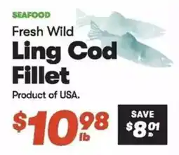 Town & Country Fresh Wild Ling Cod Fillet offer