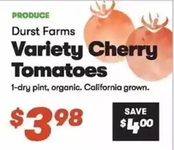 Town & Country Durst Farms Variety Cherry Tomatoes offer