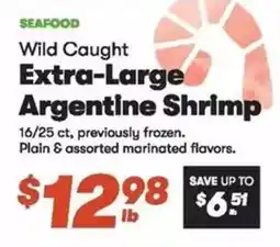 Town & Country Wild Caught Extra-Large Argentine Shrimp offer