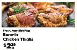 Crosby's Marketplace Bone-In Chicken Thighs offer