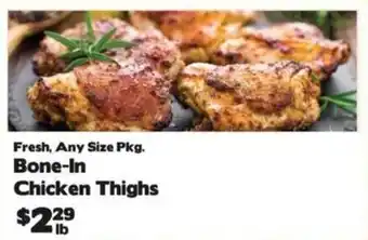 Crosby's Marketplace Bone-In Chicken Thighs offer