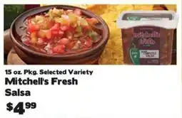 Crosby's Marketplace Mitchell's Fresh Salsa offer