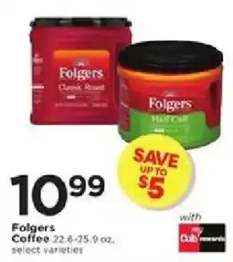 Cub Foods Folgers Coffee offer