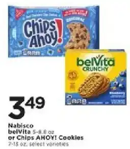 Cub Foods Nabisco belVita or Chips AHoy! Cookies offer