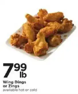 Cub Foods Wing Dings or Zings offer